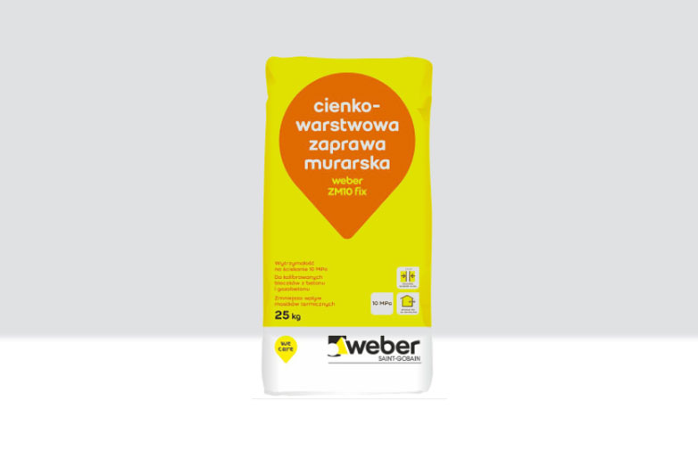Zaprawa murarska ZM 10FIX Weber